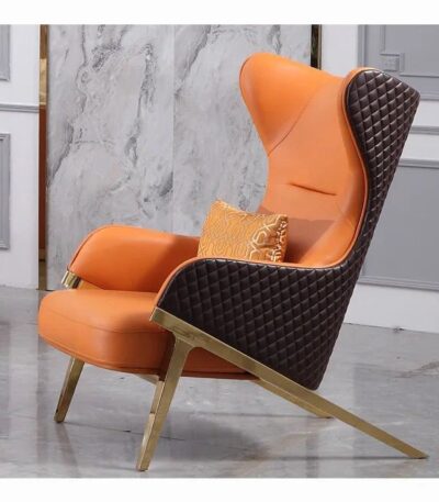 Modern Fashion Light Luxury Leisure Guest Meeting Chair