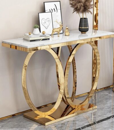 Console Table and mirror