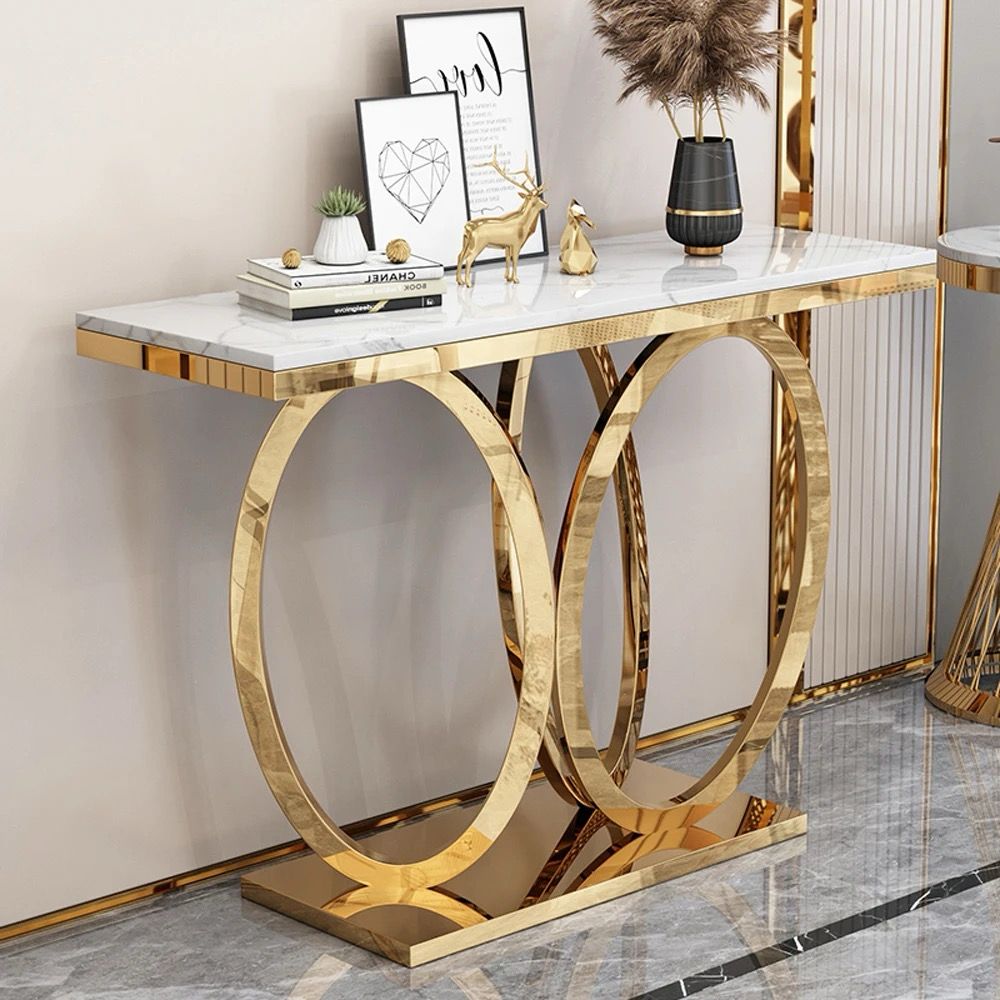 Console Table and mirror