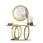 Console Table and mirror