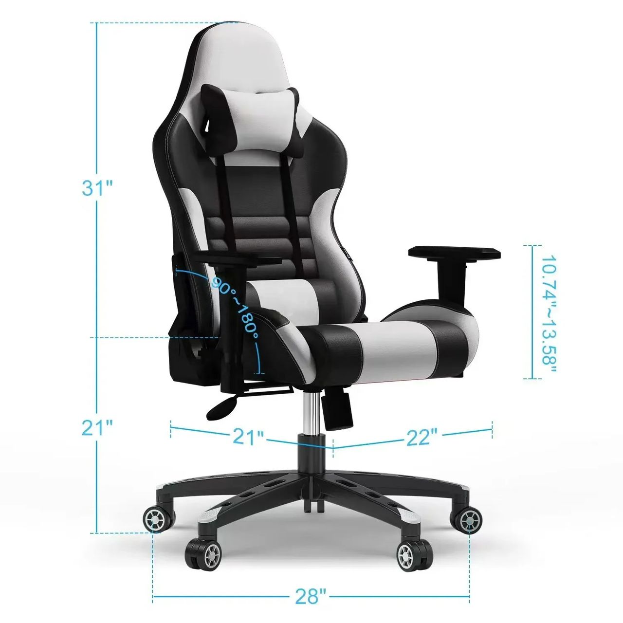 WhatsApp Image 2024-02-20 at 3.59.24 AM Office Swivel Executive Chair with headrest - Image 4