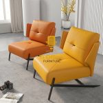 Modern luxury leisure chair (two colors and gray) - Image 2