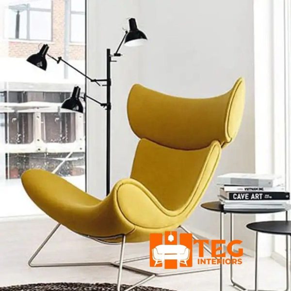 Quality Leather Leisure chair with footrest