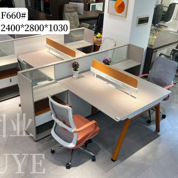 4 seater work station