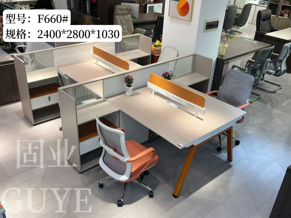 4 seater modern Work station