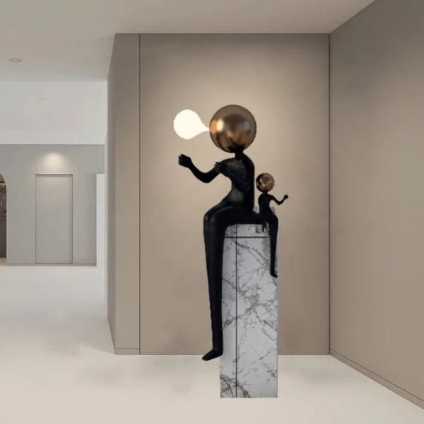 Humanoid Sculpture Floor Decor (3) Humanoid Sculpture Floor Decor (4)