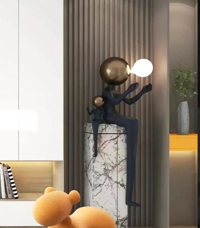 Humanoid Sculpture Floor Decor (4)