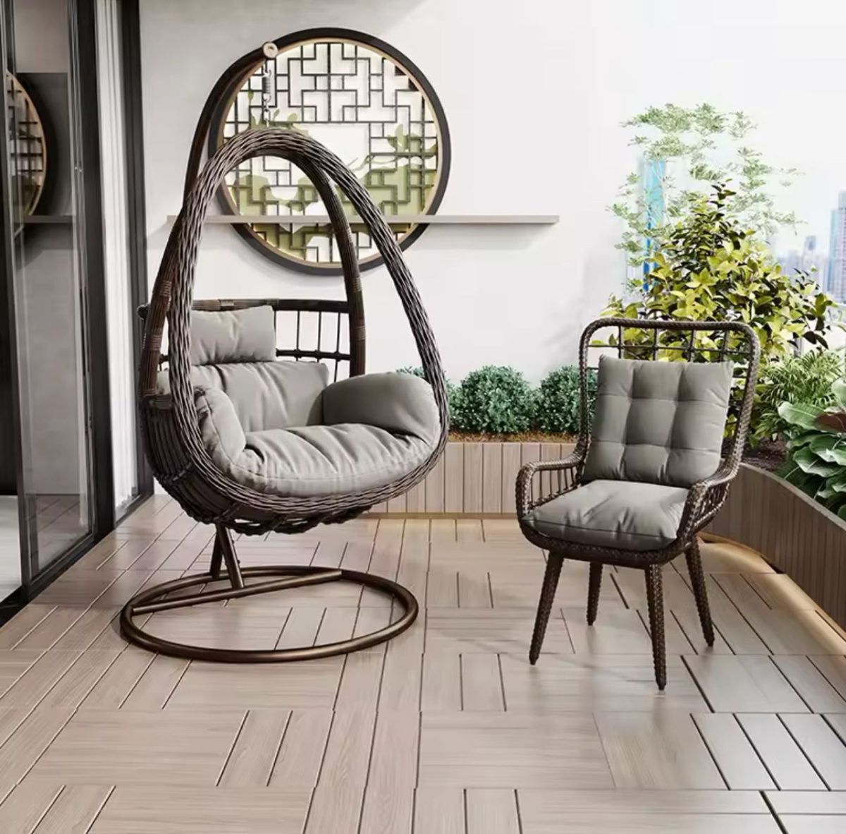 Swing, chair and table combo - Image 4
