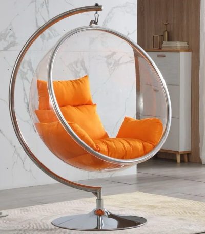 acrylic swing chair