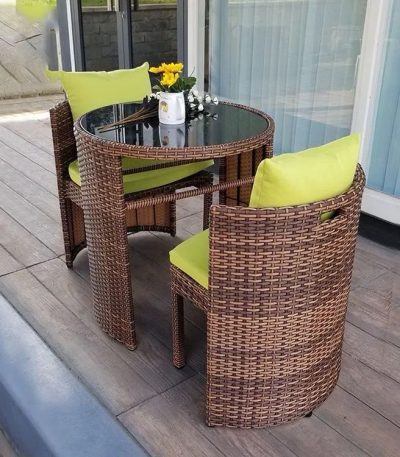 lemon green cushion