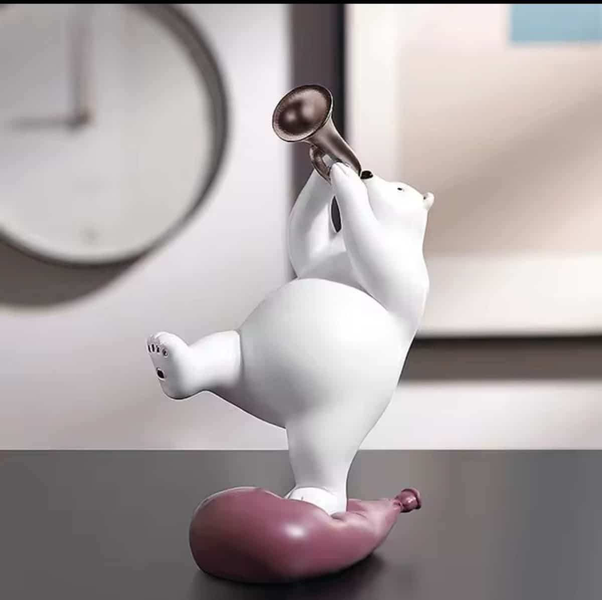Adorable Guitar Bear Decor - Image 2