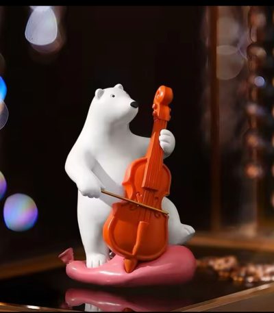 guitar bear decor