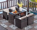 4 Seater imported outdoor chair and table set