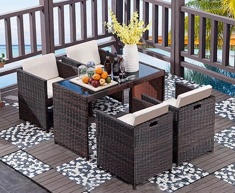 4 Seater imported outdoor chair and table set 4 Seater imported outdoor chair and table set