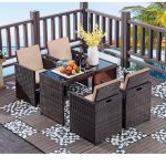 4 Seater imported outdoor chair and table set