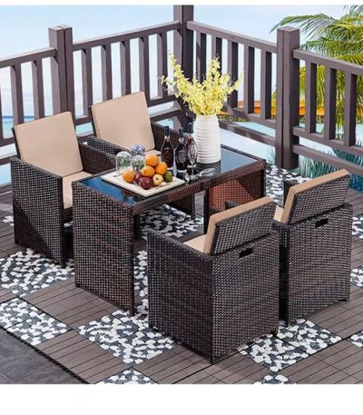 4 Seater imported outdoor chair and table set