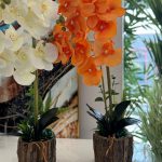 Wooden Potted Artificial Table Perfect (1)