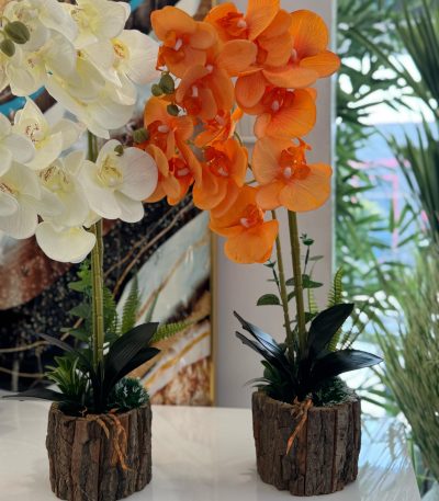 Wooden Potted Artificial Table Perfect (1)