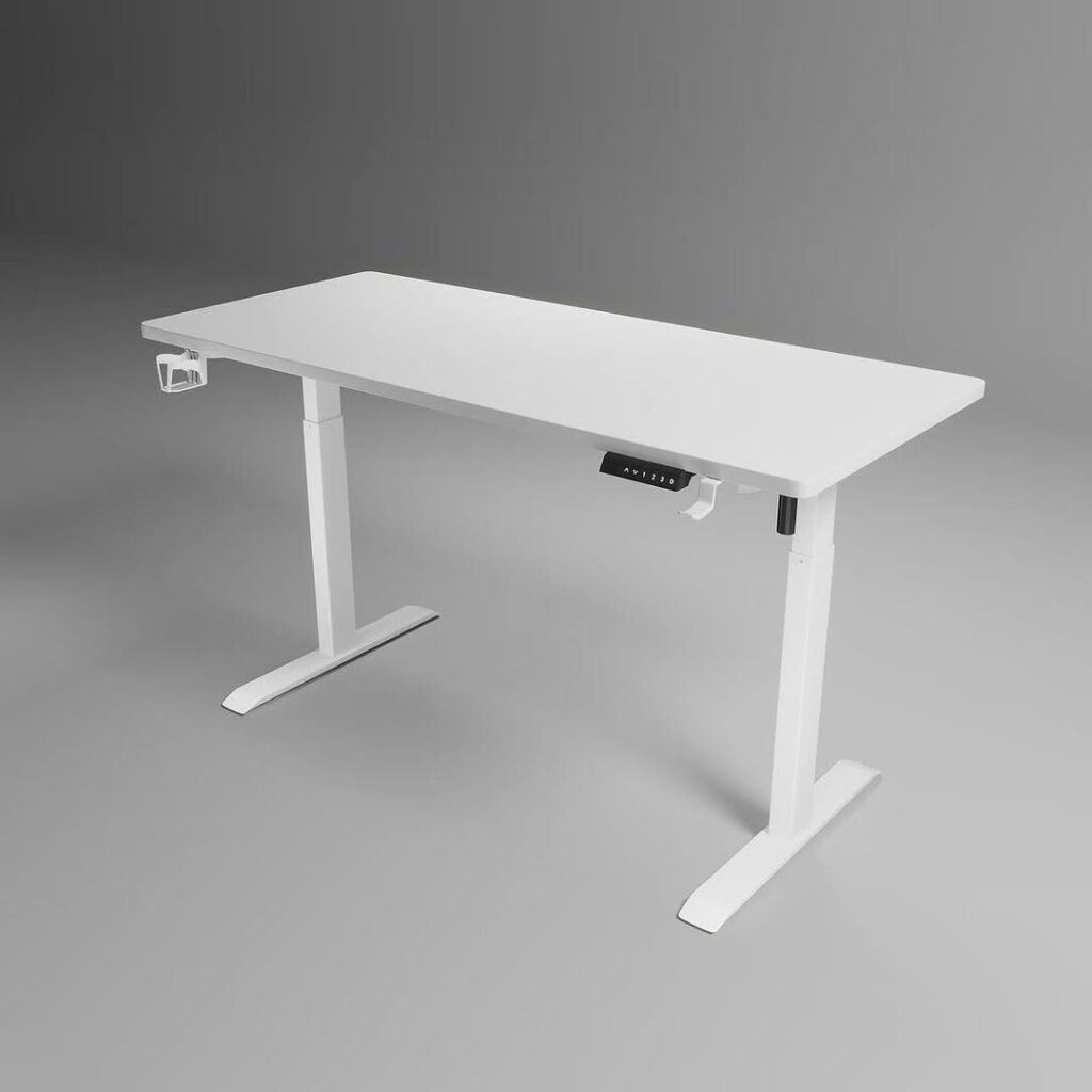 Adjustable lifting desk adapts (Sizes 1.6metre)