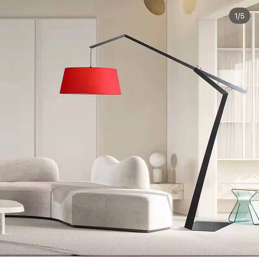 Italian Fishing Modern Floor Lamp