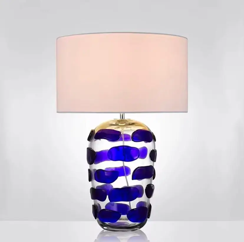 Luxury table lamp (Blue) - 2PCS