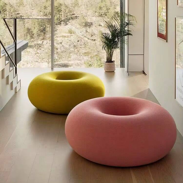 83e82bd1-1e69-4b7d-bbd7-8c1aadf8ca0a Premium Doughnut Lazy Lounge Fabric Single Sofa – Modern Comfort - Image 3
