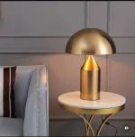 Nickel Turquoise Table Lamp – Set of 2, Size W42 x H67cm