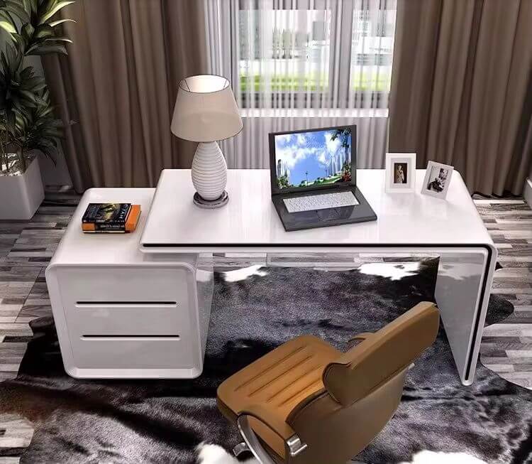 1.4m Modern High Glossy Table with sleek finish, durable build, and contemporary design for office and home use