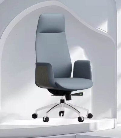Premium Executive Office Swivel Chair with ergonomic design, padded seat, and smooth 360-degree rotation