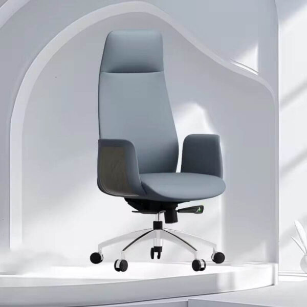 Premium Executive Office Swivel Chair with ergonomic design, padded seat, and smooth 360-degree rotation