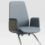 Executive Visitors Chair with cushioned seat and sleek design, perfect for office guests and reception spaces