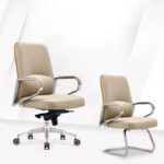 Ergonomic Office Swivel Chair with padded seat, back support, and smooth 360-degree rotation for modern office use
