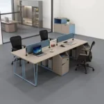 4 Seater Modern Work Station - Image 2